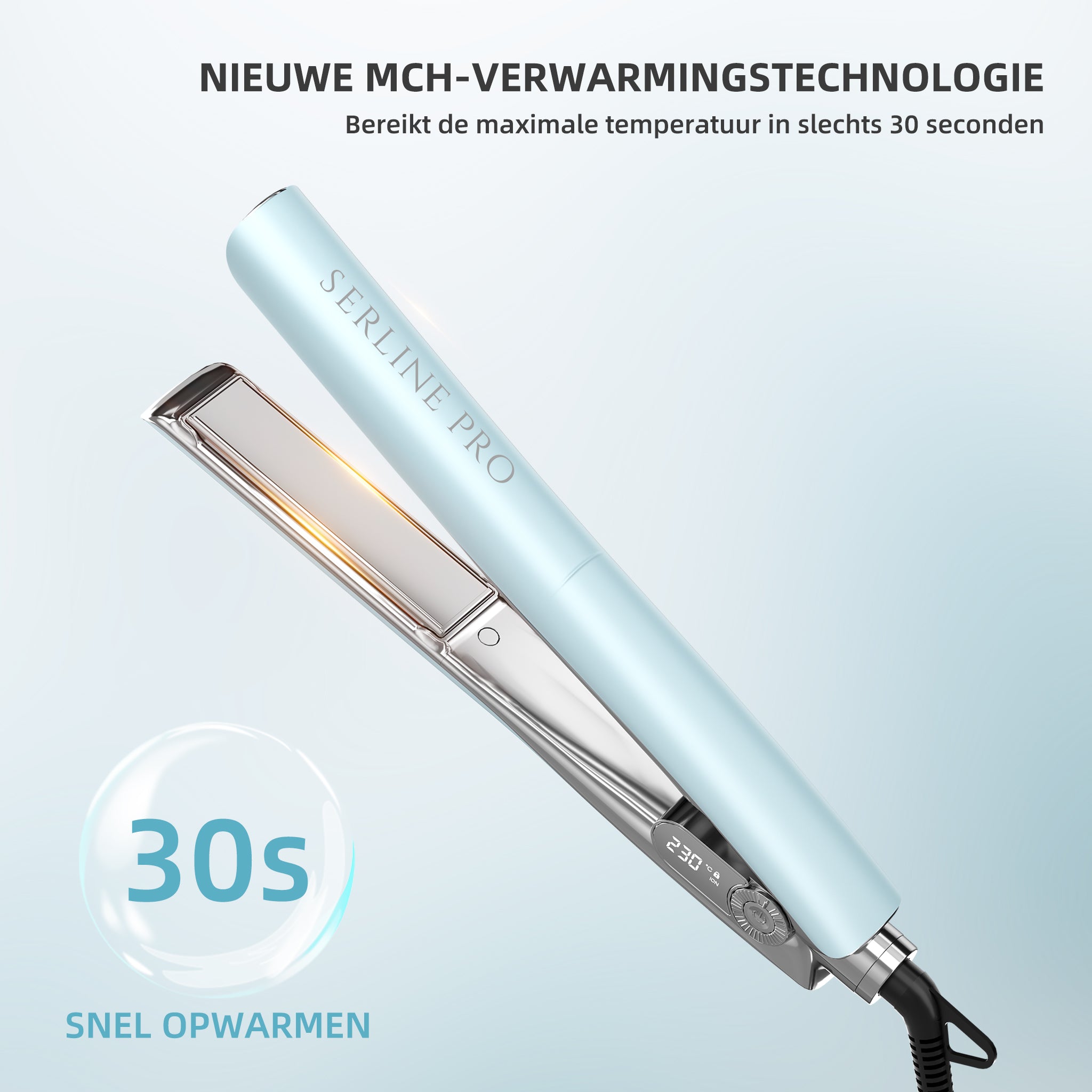 SerlinePro Titanium Stijltang